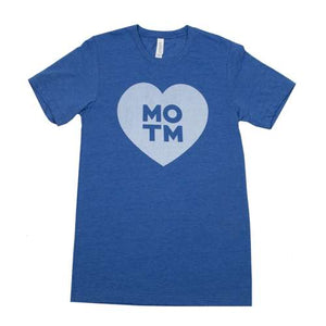Middle of the Map Fest | Heart T-Shirt - Blue