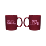 The Greeting Committee | Free Love Mug
