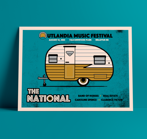 Outlandia Music Festival | '22 The National Poster