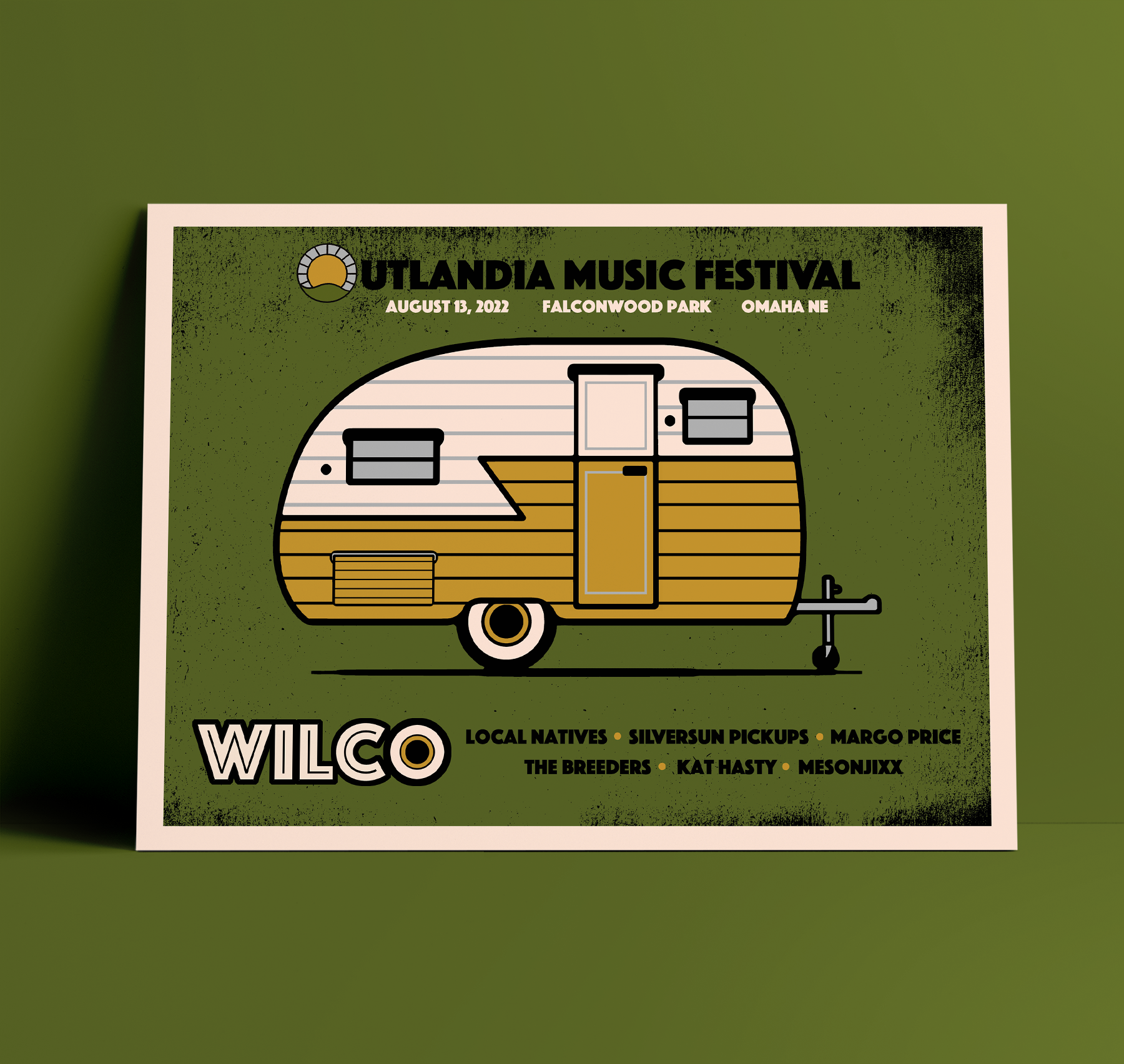Outlandia Music Festival | '22 Wilco Poster