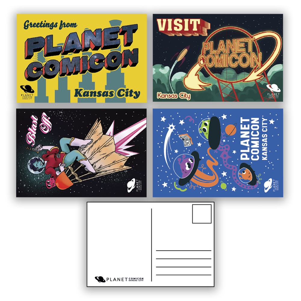 Planet Comicon | Postcard Set