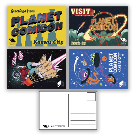 Planet Comicon | Postcard Set
