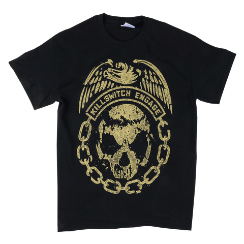 Killswitch Engage Vault | Skull Disarm the Descent T-Shirt - Black