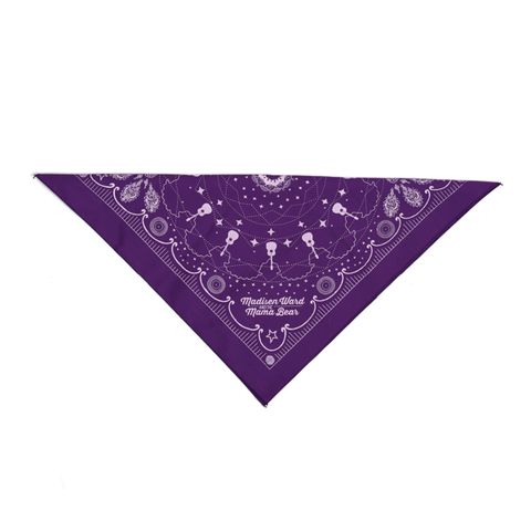 Madisen Ward and the Mama Bear | Purple Bandana