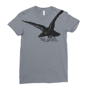 Two Gallants | Women's Raven T-Shirt - Asphalt