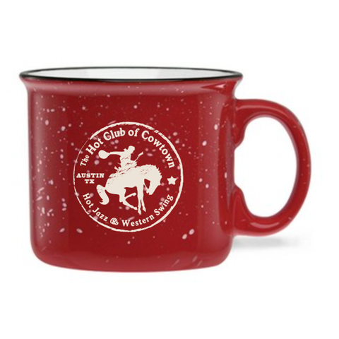 Hot Club Of Cowtown | Horse Logo Mug - Red