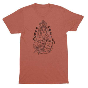 Conor Oberst | Salutations T-Shirt - Heather Clay