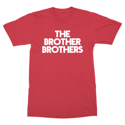 The Brother Brothers | Logo T-Shirt - Red