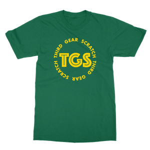 Third Gear Scratch | Logo T-Shirt - Green