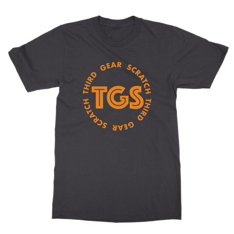 Third Gear Scratch | Logo T-Shirt - Grey