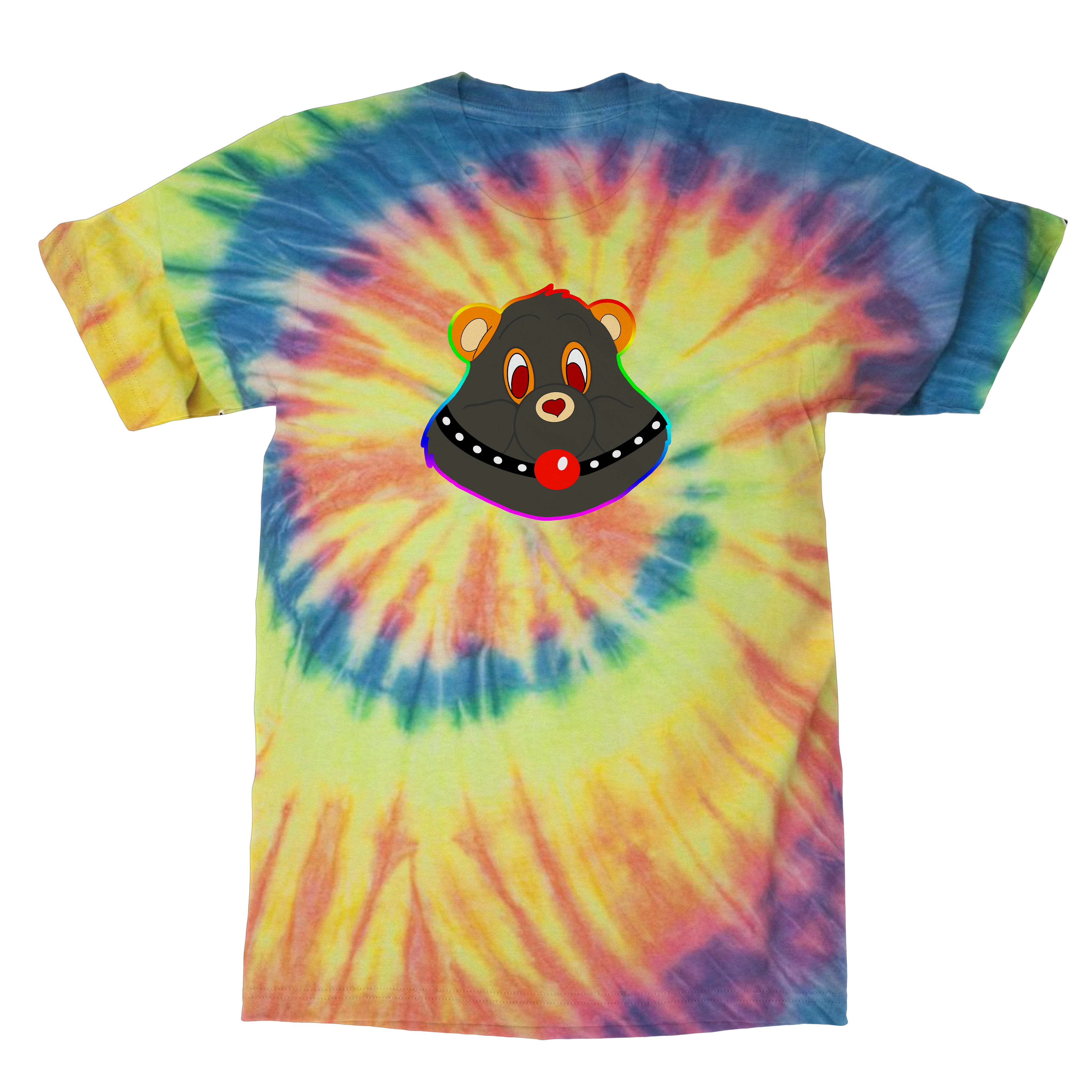 Moth | Kink Bear T-Shirt - Tie-Dye - DTG