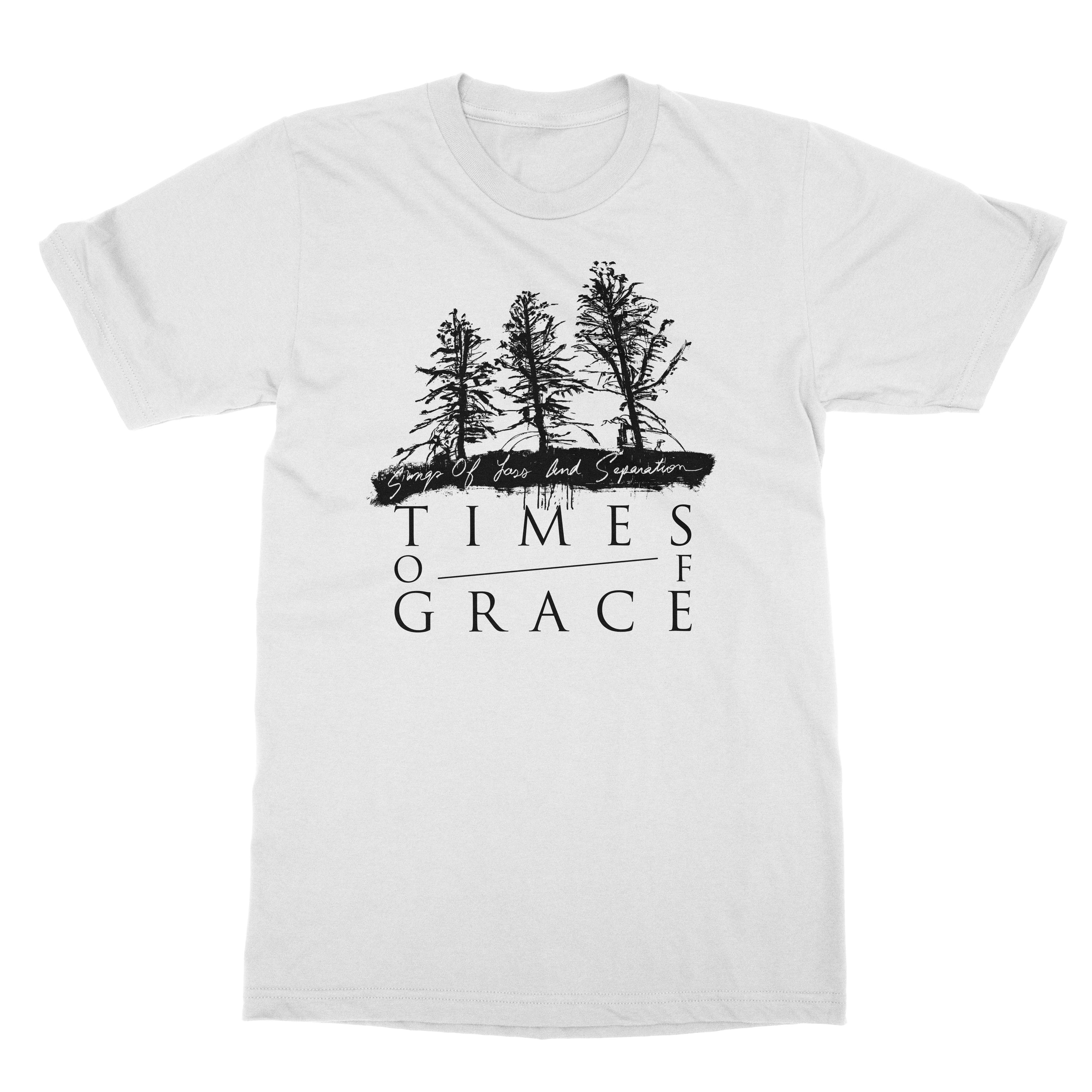 Times Of Grace | Tree Line Text T-Shirt